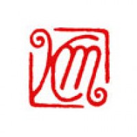 ブラッシュ・ライティングの落款印「KM」サムネイル